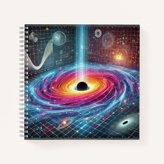 Carnet Grille de l'espace-temps et conception de la fusio (Devant)