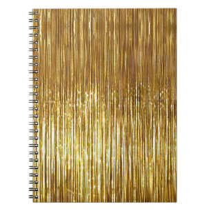Carnet Grilles de minuscules en or glam