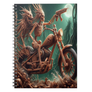 Carnet Grimbone et Skulldust, monté leur grand hélico