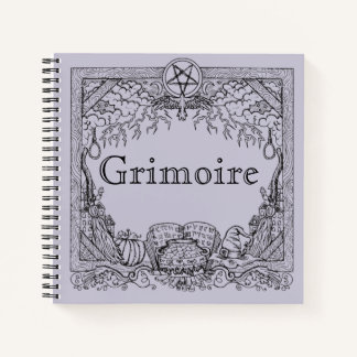Carnet Grimoire Magick Witchy
