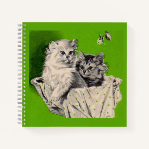 Carnet gros chaton petit chaton