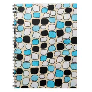 Carnet gros plan de style chemise rétro1960s, arrière - p