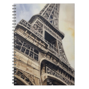 Carnet Gros plan Tour Eiffel Paris Love City Travel