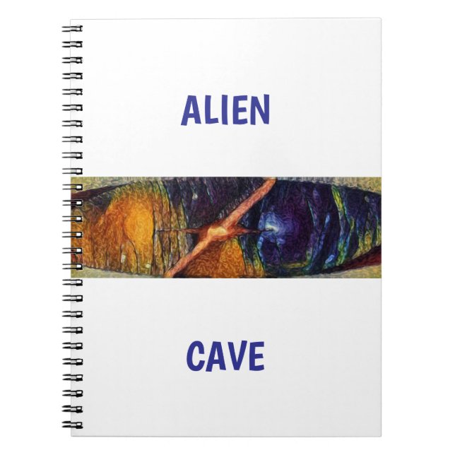 Carnet Grotte Alien (Devant)