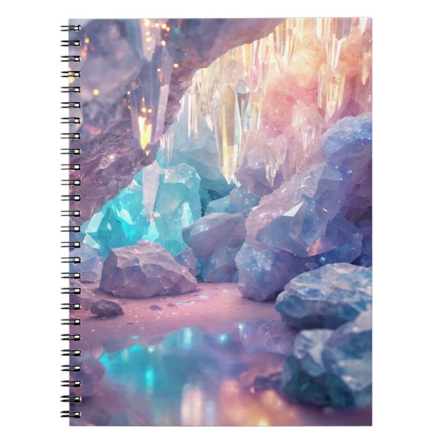 Carnet Grotte de quartz cristal (Devant)