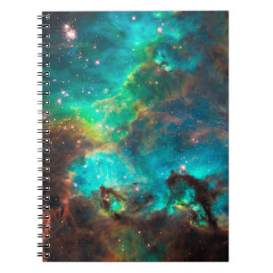 Carnet Groupe d'étoile renversant d'Aqua