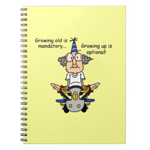 Carnet Growing Up est un Humour facultatif