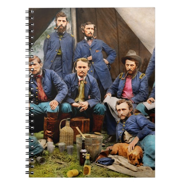 Carnet Guerre civile - Le jeune George Armstrong Custer 1 (Devant)