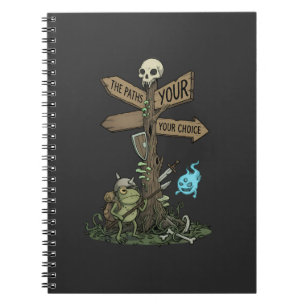 Carnet Guerrier Fantastique de Grenouille Mignonne