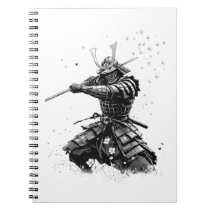 Carnet Guerrier Samouraï en Action Art Japonais Céramique