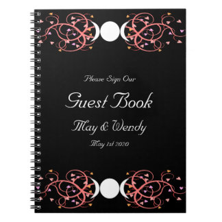 Carnet Guestbook lesbien de Wiccan Handfasting de double