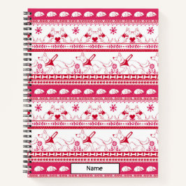 Carnet Guide Chien Conte Berger Allemand - Rouge -