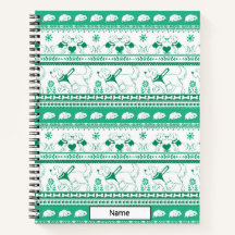 Guide Chien Conte Golden Motif - Vert -
