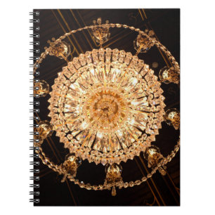 Carnet Guildhall Elégance : Vue du lustre antique