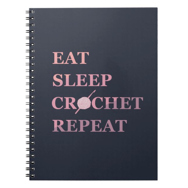 Carnet Guillemet au crochet amusant (Devant)