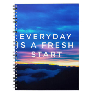 Carnet Guillemets motivants et inspirants - Tous les jour