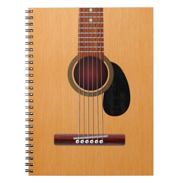 Carnet Guitare acoustique (Devant)