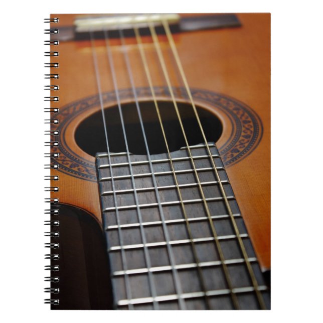 Carnet Guitare acoustique classique (Devant)
