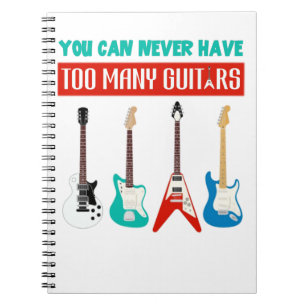 Carnet Guitare Lover Vous Ne Pouvez Jamais Avoir Beaucou