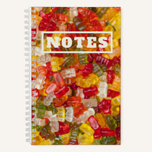 Carnet Gummy Candy mignonne