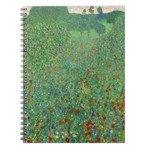 Carnet Gustav Klimt - Champ de pavot