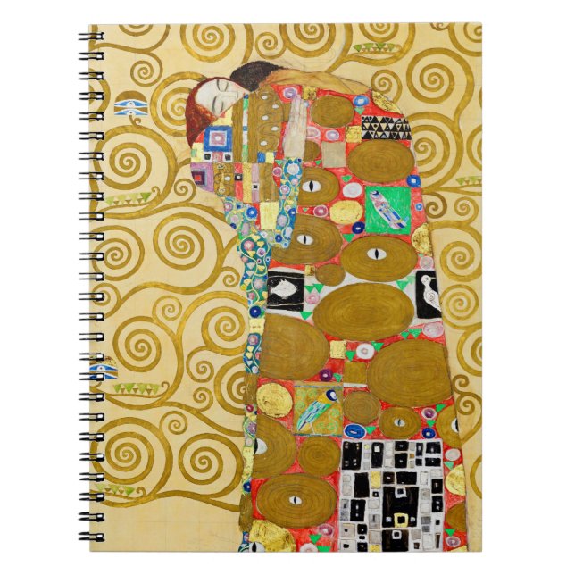 Carnet Gustav Klimt Exécution Nouveau Couple (Devant)