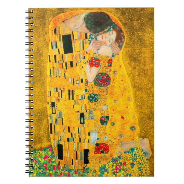 Carnet Gustav Klimt Le Baiser (Devant)