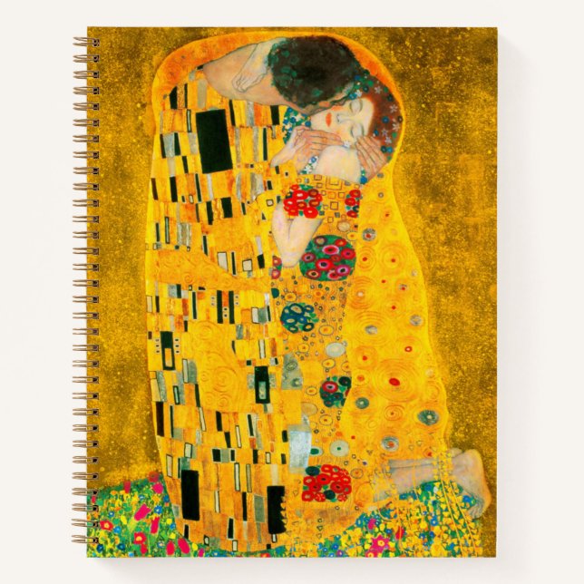 Carnet Gustav Klimt Le Baiser (Devant)