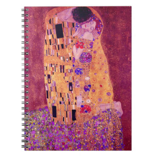 Carnet Gustav Klimt Le Baiser Violet