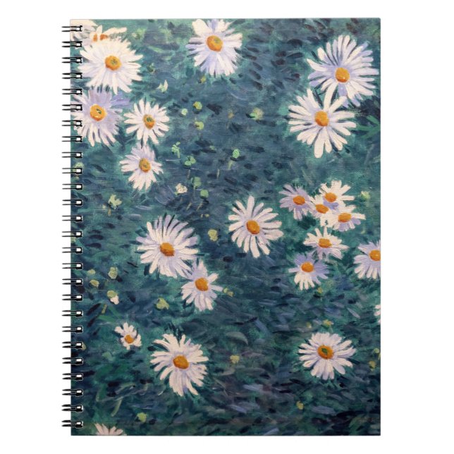 Carnet Gustave Caillebotte - Lit de marguerites, détails (Devant)