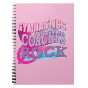 Carnet gymnastique de cadeaux d'entraîneurs