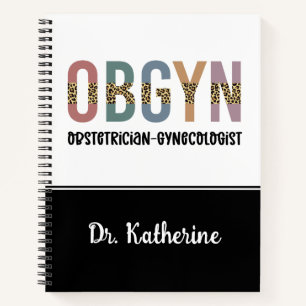 Carnet Gynécologue obstétricien OBGYN personnalisé