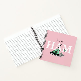 Carnet "H pour JAMBON" | Conception de l'alphabet