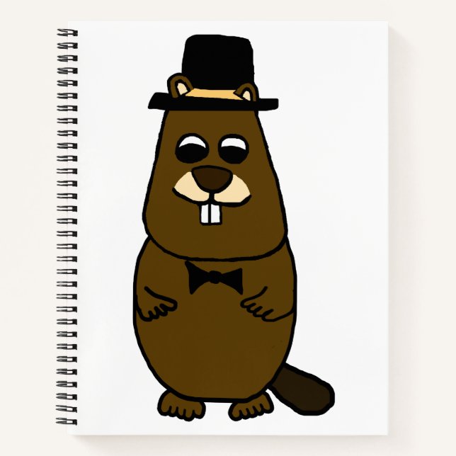 Carnet Habille Groundhog (Devant)