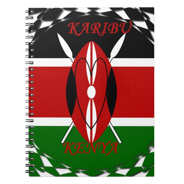 Carnet Hakuna matata Karaibu Kenya (Devant)