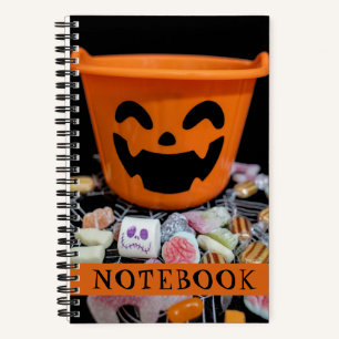 Carnet Halloween Candy Jack olantern Amusants