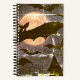 Carnet Halloween chauve-souris