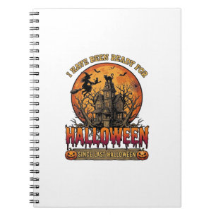 Carnet Halloween Depuis Dernière Maison Hantée Sorcière V