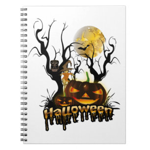 Carnet Halloween funny pompine
