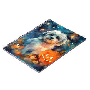 Carnet Halloween Havanais avec la peur Citrouille