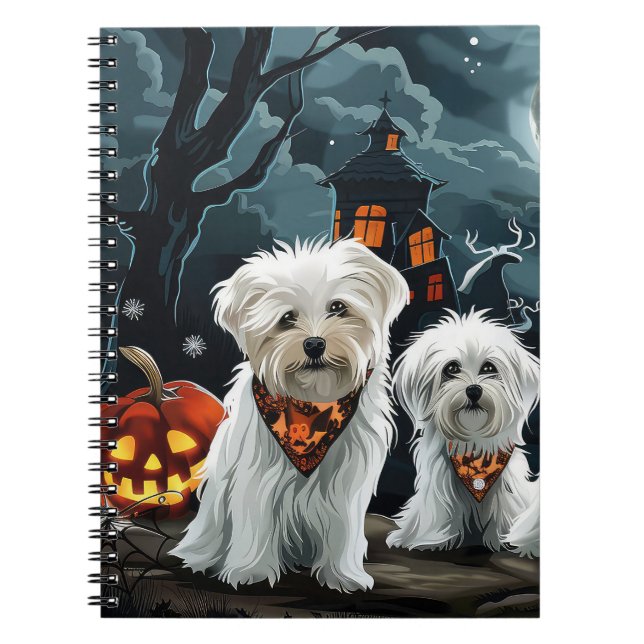 Carnet Halloween maltais Éffrayant (Devant)