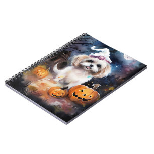 Carnet Halloween Malti Tzu Avec Peur Citrouille
