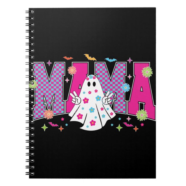 Carnet Halloween Neon Mama Mini (Devant)
