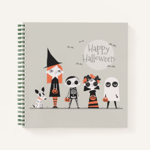 Carnet Halloween simple mais élégant Ordinateur portabl