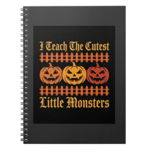 Carnet Halloween Trick Or Treat Petits Monstres Citrouill