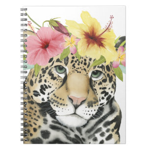 Carnet Halo tropical Cheetah doux