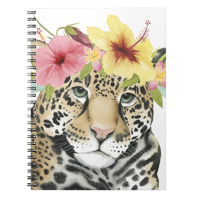 Carnet Halo tropical | Sweet Cheetah (Devant)