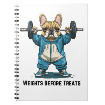 Haltères avant musculation Bouledogue Français
