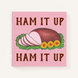 Carnet HAM IT UP ! Foody Foodie Noël Pâques