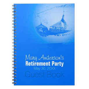 Carnet Hammock Happy Retirement Party 01 Guest Book